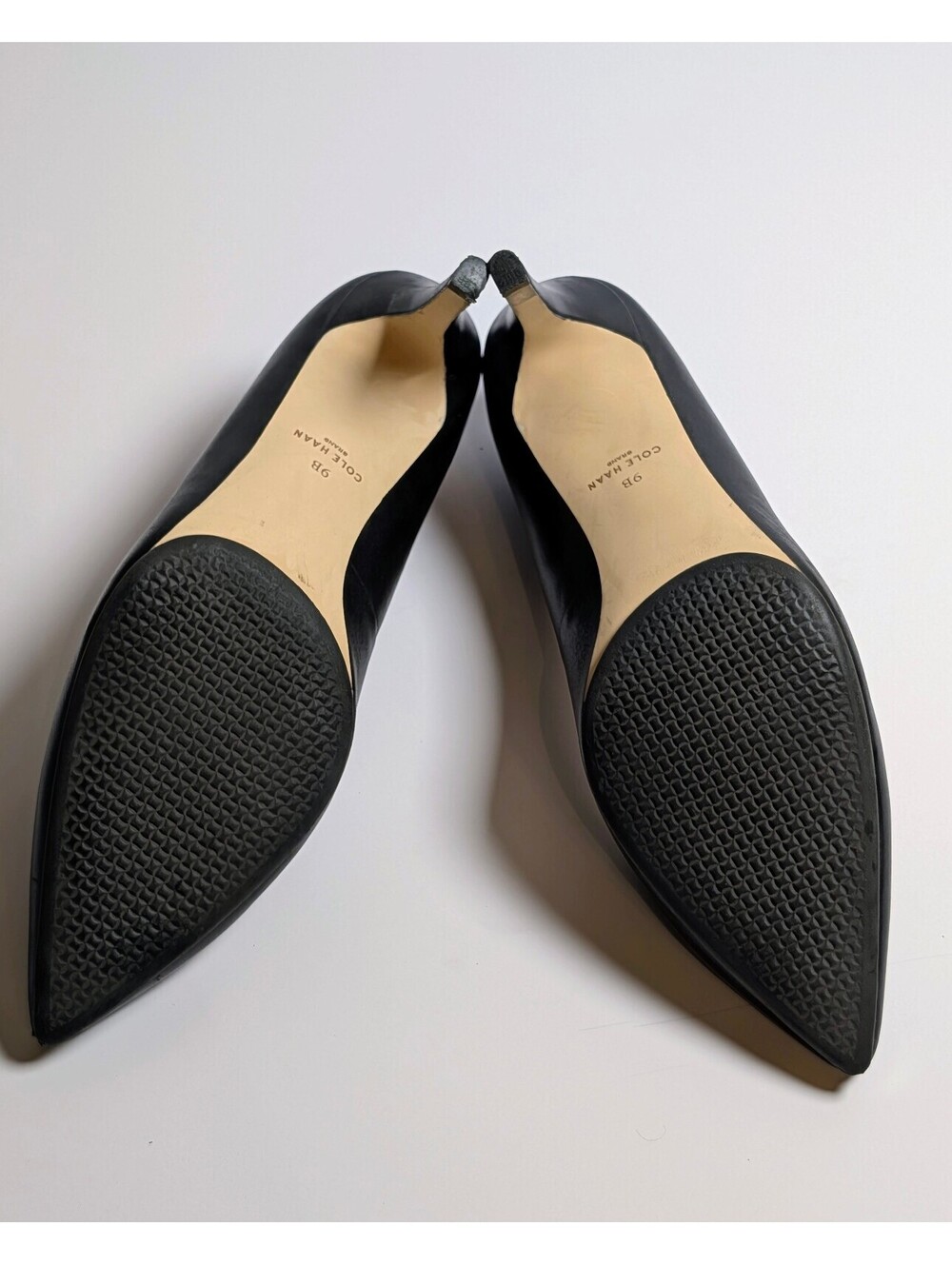Cole Haan Grand Ambition Pump Black 9B Gold Trip - Picture 8 of 8